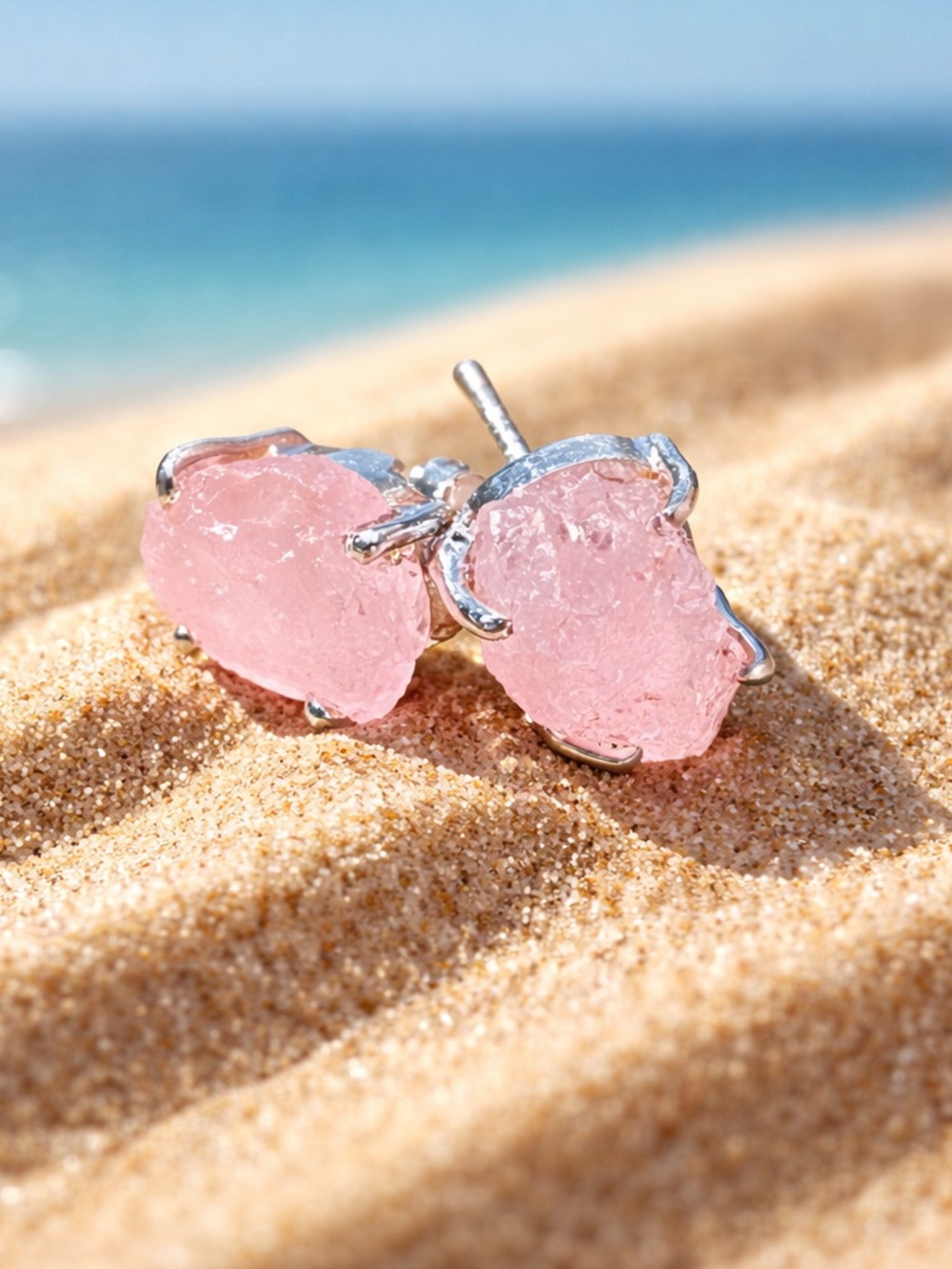 Morganite Earrings - Picture 7 of 13